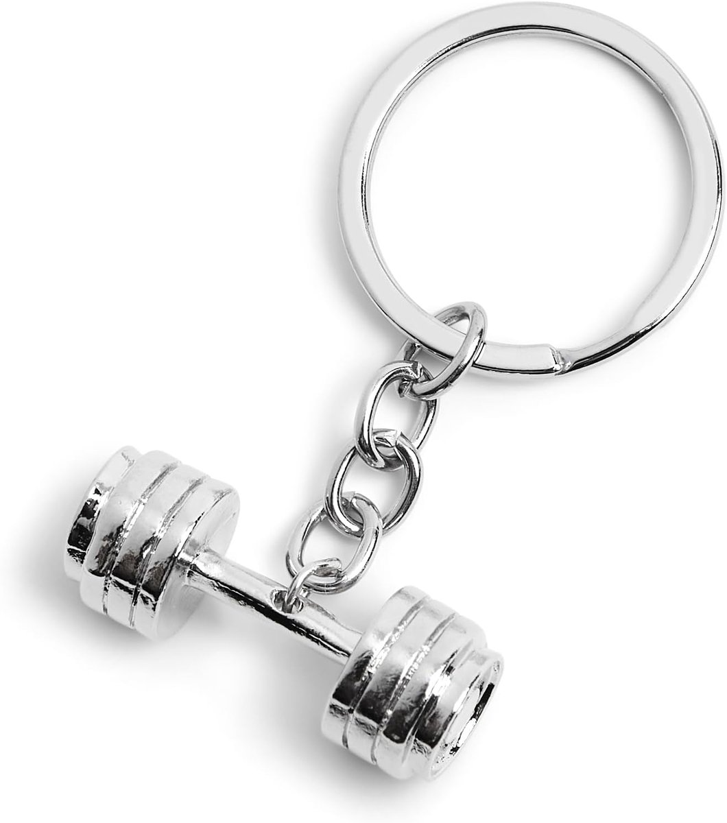 Sleutelhanger halter - sportief ontwerp - ideaal voor bodybuilders - altijd bij de hand - ShopVlot