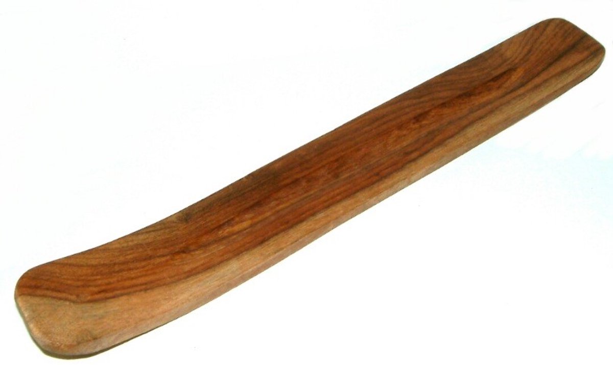 Houten wierookhouder voor wierookstokjes - Merkloos