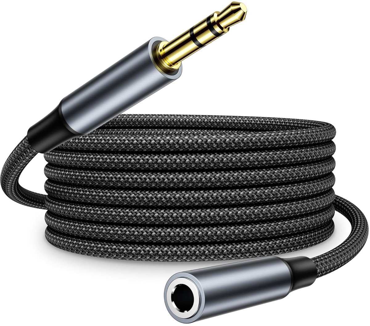3.5mm naar 3.5mm audio verlengkabel 3M - stereo jack kabel - uitstekende geluidskwaliteit - perfect voor muziekavonden - ShopVlot
