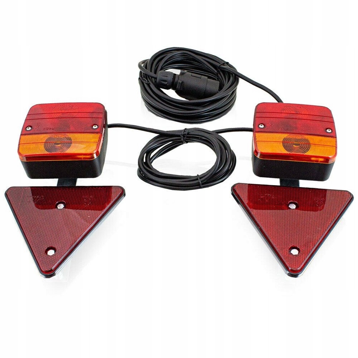Verlichtingsset Aanhanger met Reflectoren - 7-pins Kabel