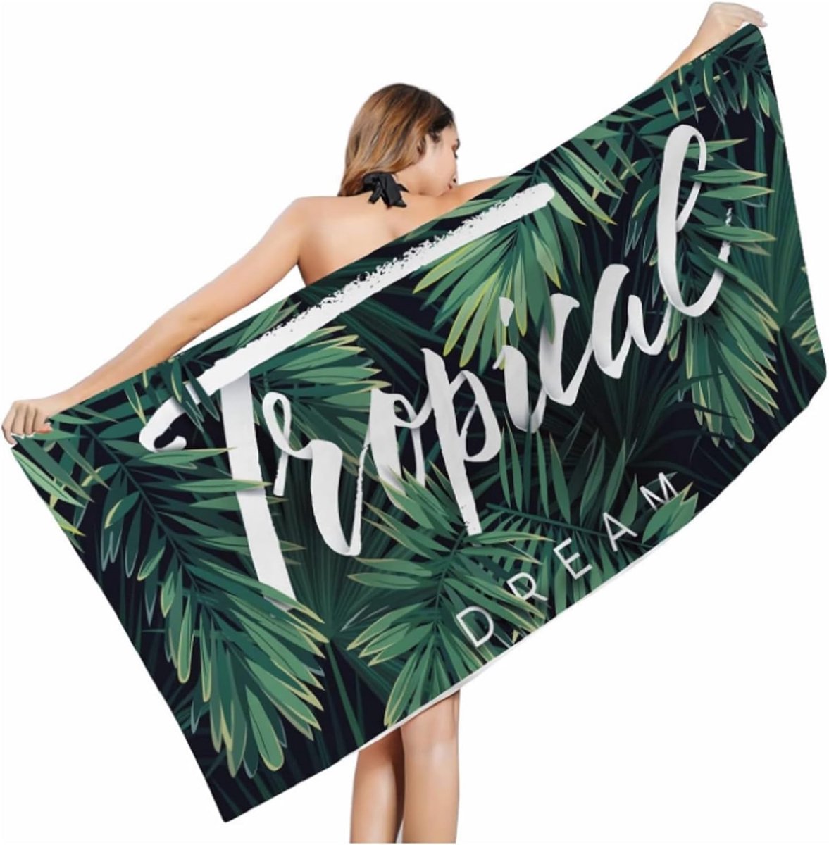 Badhanddoek 140x70cm - Microfiber - Lichtgewicht - Ideaal voor strandgebruik - ShopVlot