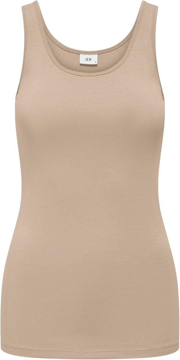Tanktop dames XL - humus - mouwloos - comfortabel voor dagelijks gebruik - ShopVlot