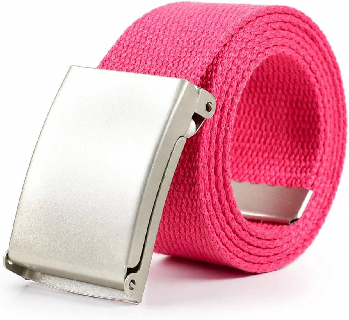 Belt voor mannen en vrouwen - 130 cm lang - canvas stof - zonder gaten, perfect voor outdoor en werk - ShopVlot