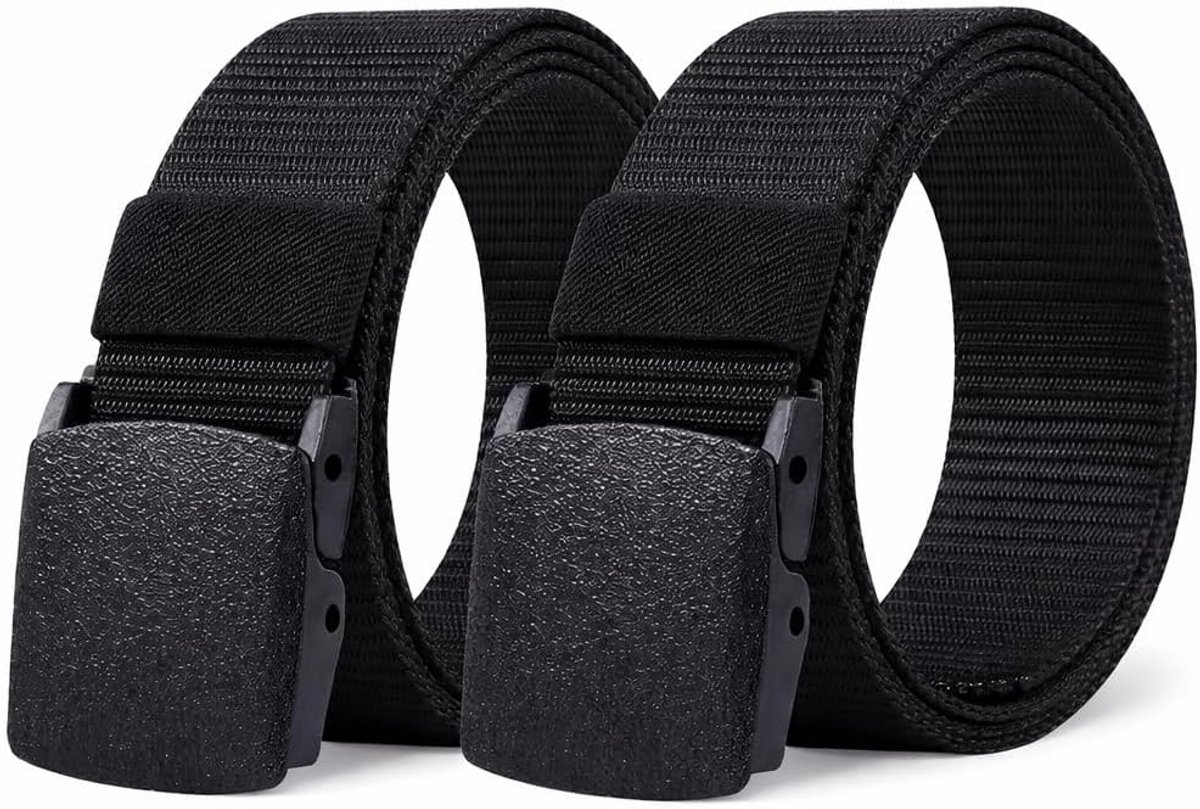 Werkriem voor heren - verstelbare nylon riem - zonder metalen gesp - ideaal voor reizen - ShopVlot