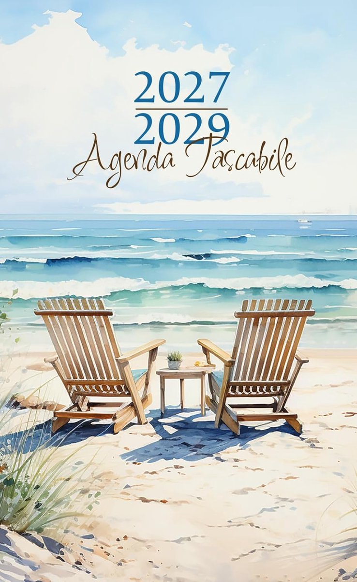 Agenda tascabile 2027-2029 - Planner compact - Begin week op maandag - Perfect voor organisatie - ShopVlot