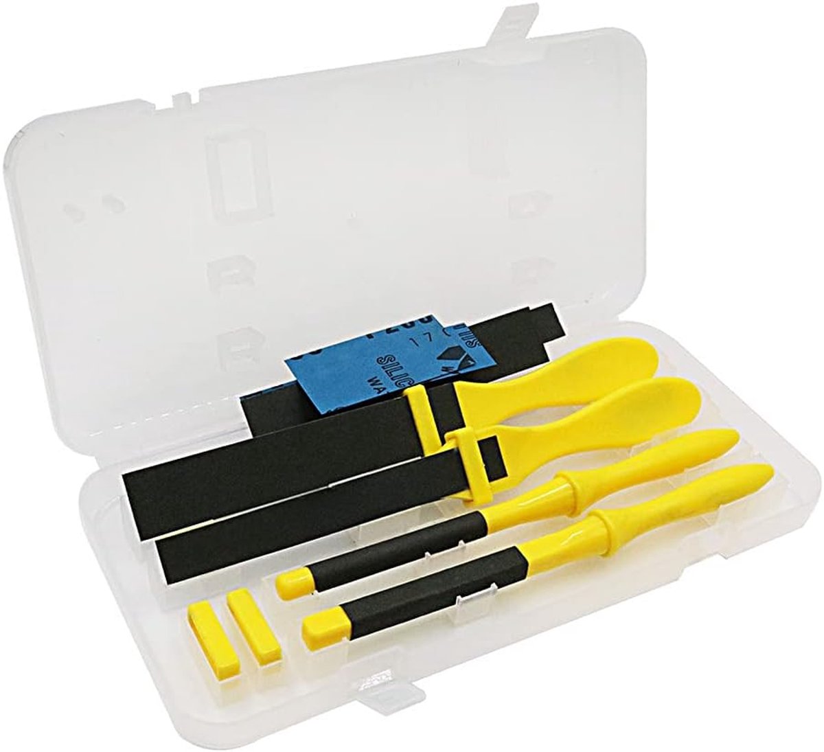 Schuurpapier polijsten Kit schuurgereedschap met plastic schuurpapier stok