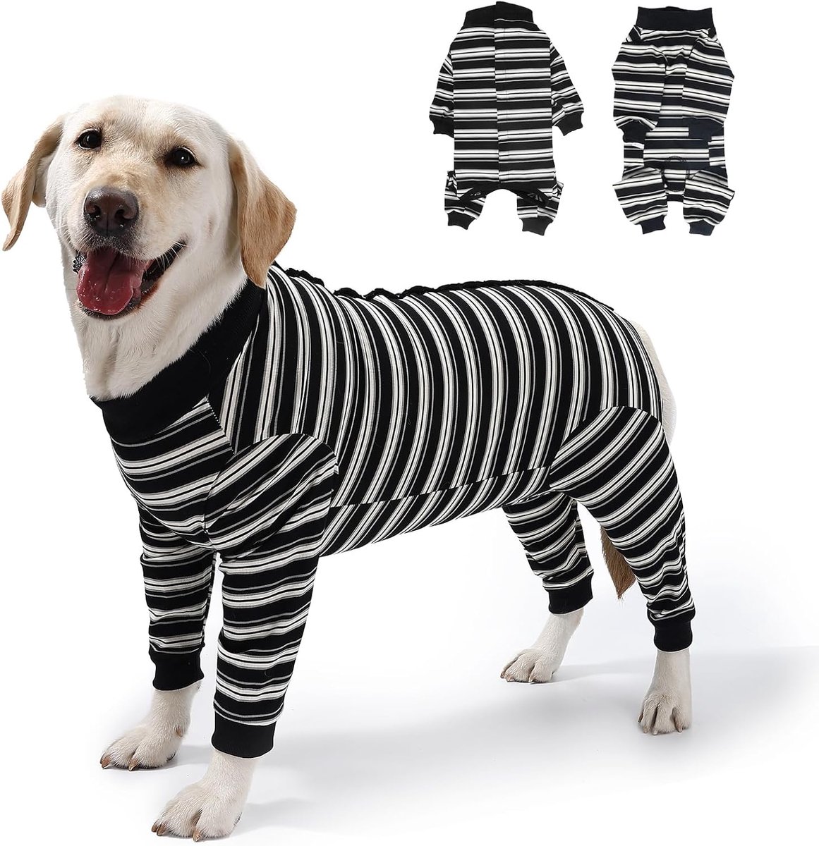 Herstelpak voor honden, chirurgisch pak voor huisdieren, medisch shirt voor vrouwtjes en mannetjes, sterilisatiepak voor bescherming tegen wonden, alternatief voor honden kegel E-kraag