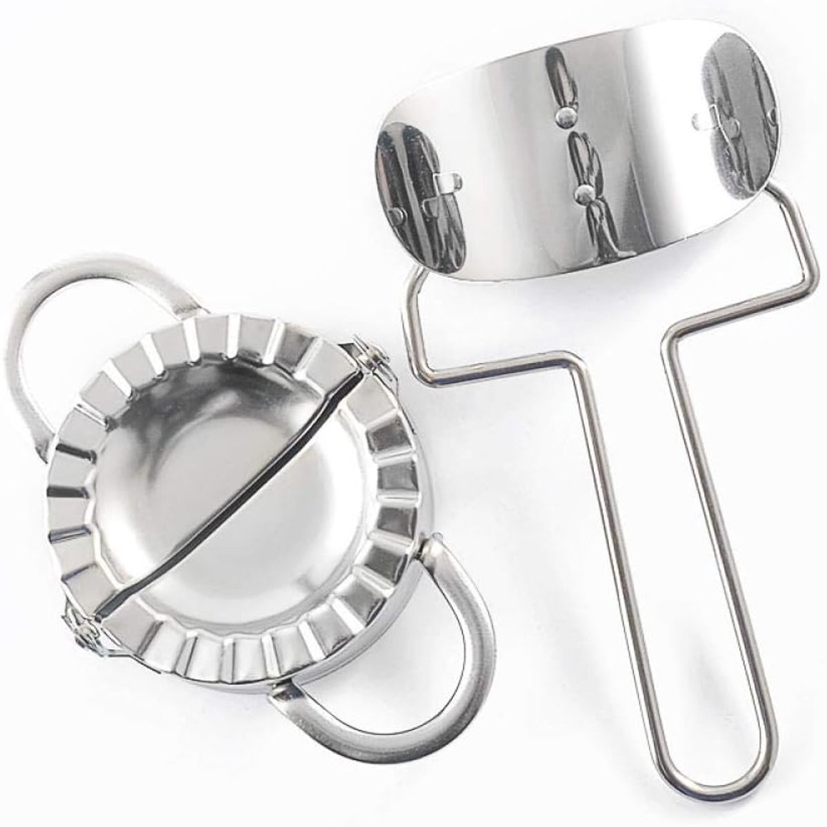 Machine, roestvrij staal knoedel vorm, laat je eten knoedels snel en gemakkelijk (een set)