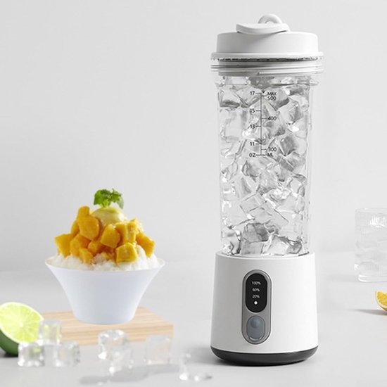 Krachtige Blender - Keukenmixer - Smoothies Maken - Automatische Spoelfunctie - 730 Gram - Zwart — afbeelding 5