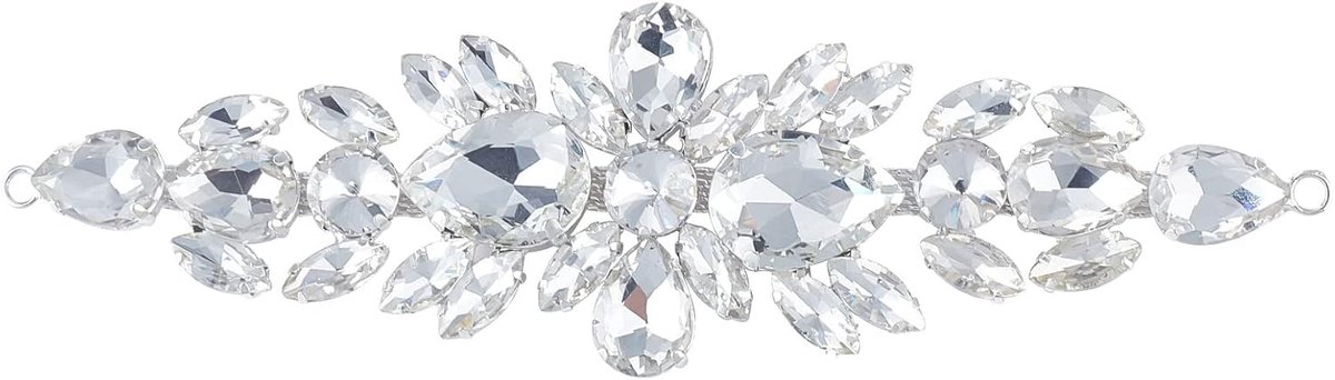 strass-applicatie voor bruiloftsjurk, riem, sjerp, kristallen applicatie voor jurken, rokken, hoofddeksels, schoenen, handtassen