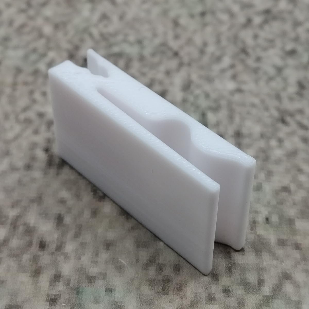kabelclip, wit, compatibel met Leifheit strijkplank, strijkplank, clip, kabelhouder, wit