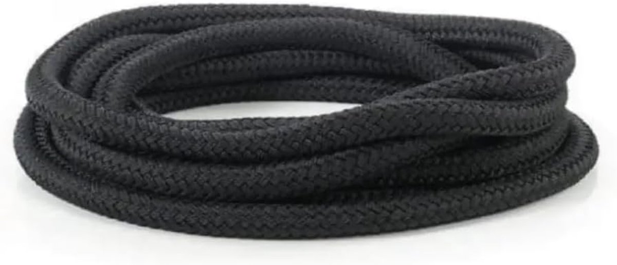 Training cable Ø 38 mm x 12 m - gevlochten polyester - zachte grip - krachtige training - SnelShoppen