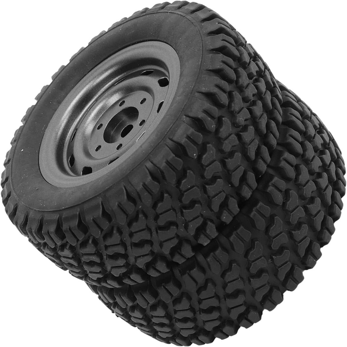 2 STUKS 82mm RC Autobanden 12mm Hex Adapters RC Wielen voor SCY 16103 1/16 Off Road Auto