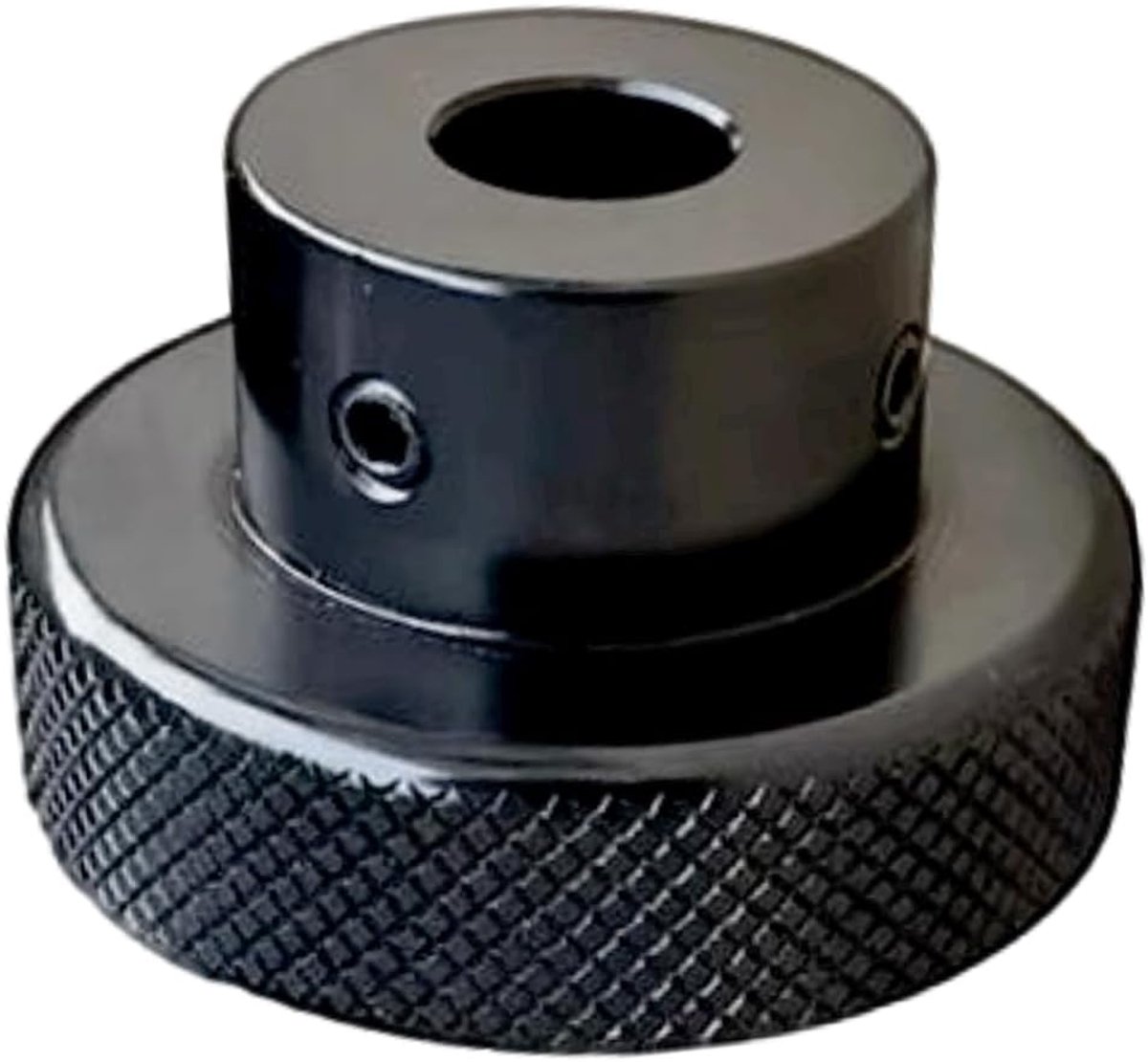 Aluminiumlegering Handwiel Zwarte Aanpassing Knoppen 50mm OD 14mm Boring Mini Handwiel Mechanisch Handwiel voor Slide Tafel