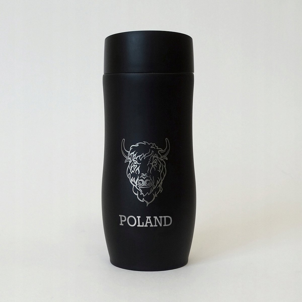 Zubr Polen Thermobeker RVS 380ml - Zwart
