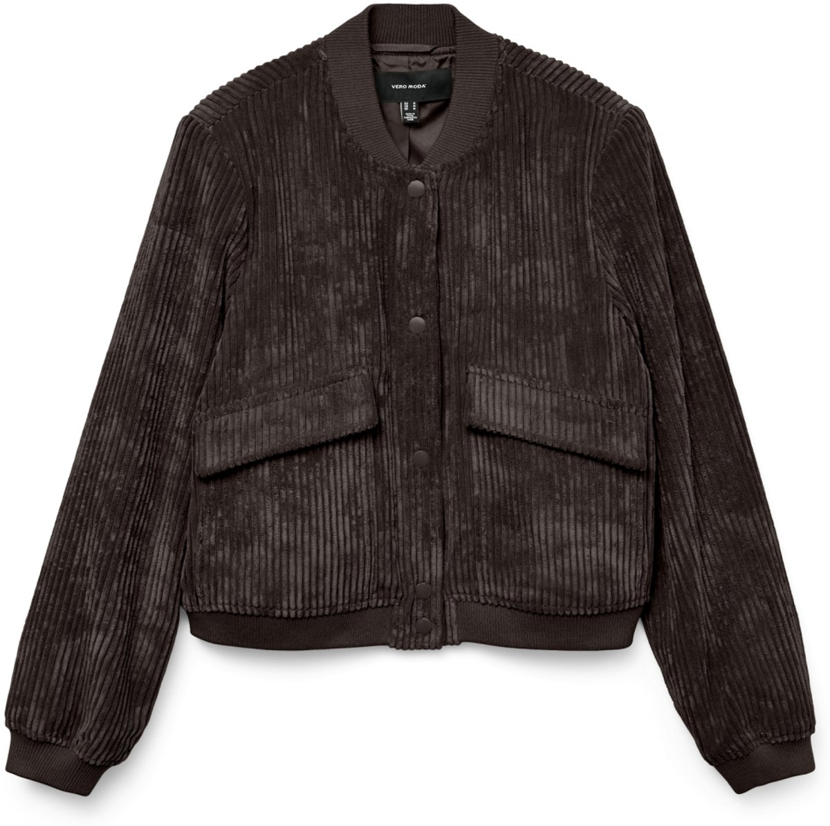 Vero Moda Jas Vmrainie Amala Short Jacket 10329729 Chocolate Torte Dames Maat - M
