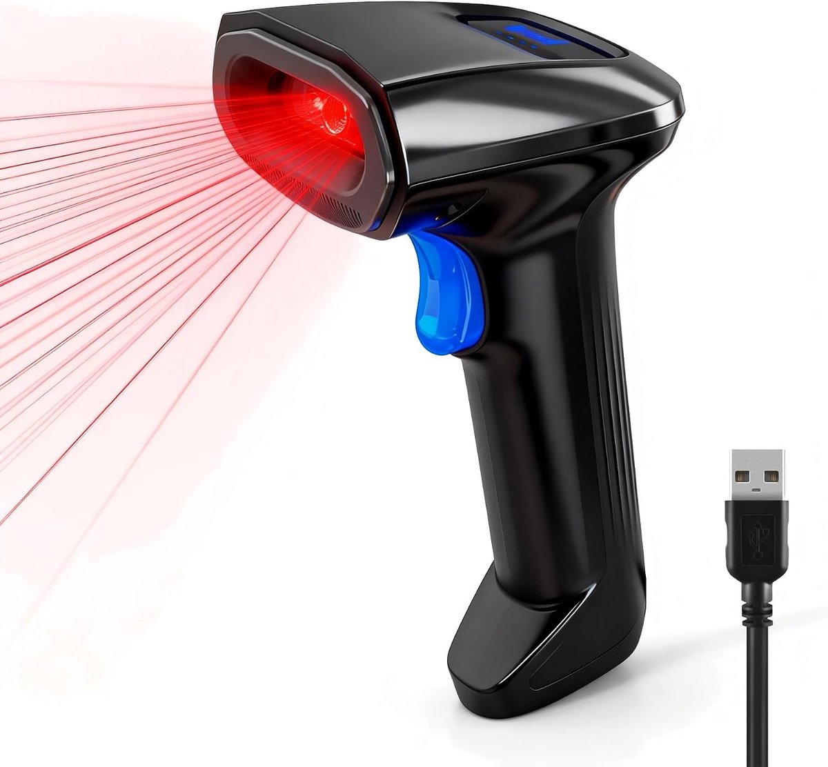 Barcode scanner 2D - bedraad - handheld - ideaal voor winkels en logistiek - ShopVlot