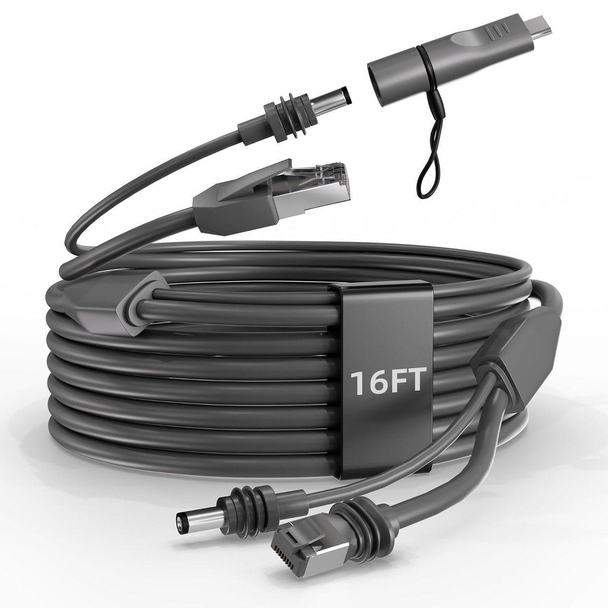 Kabel voor Starlink - 2-in-1 ethernet- en stroomkabel - waterdicht - ideale verlenging (5 m) - ShopVlot