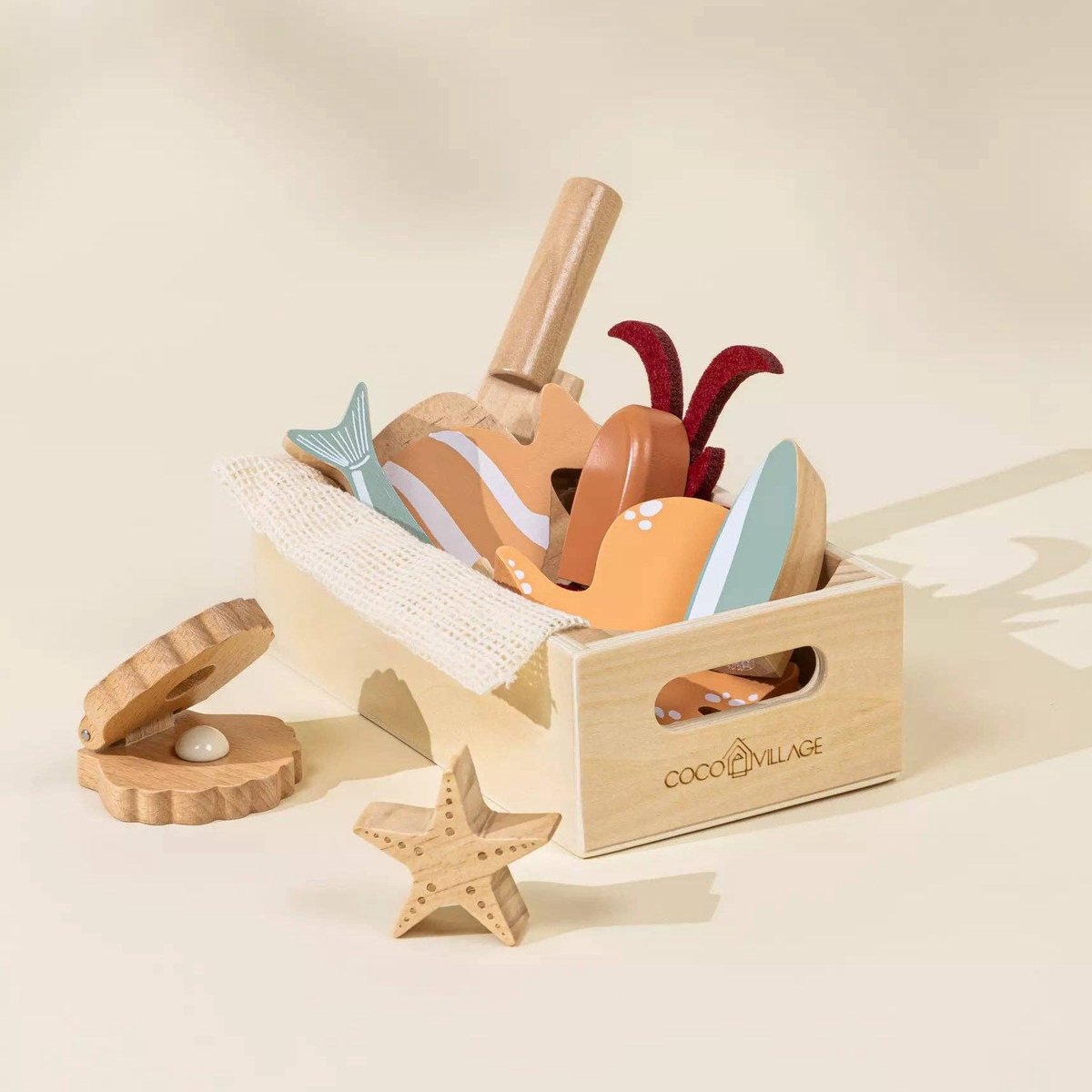 Houten Seafood - Speelset