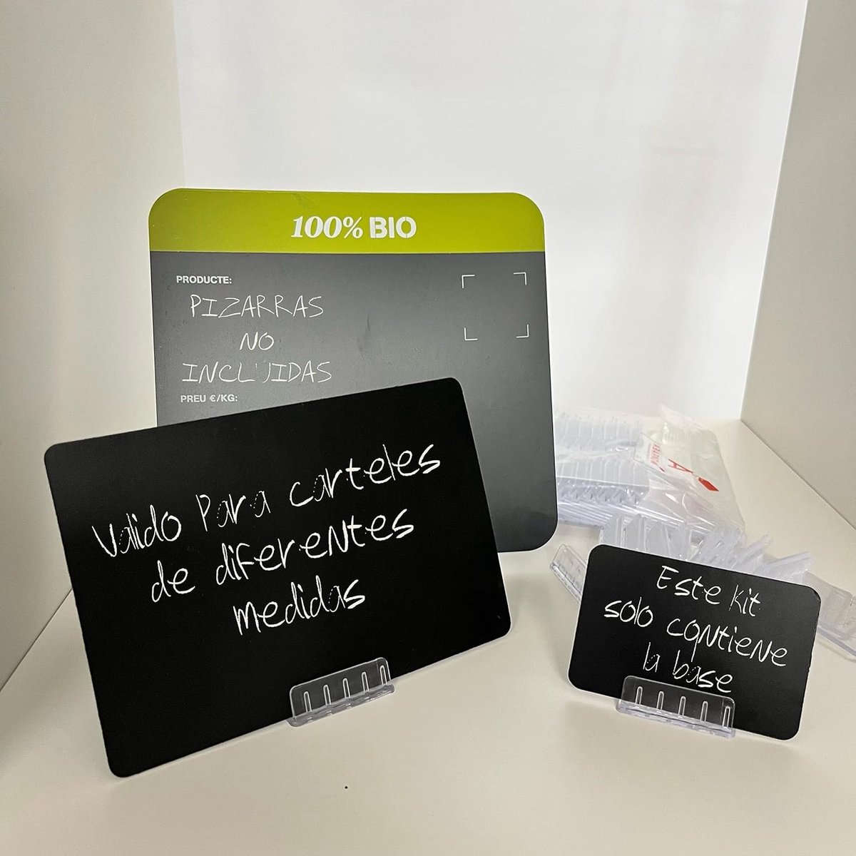 Prijslabels 50 stuks met kaartslot - Ideaal voor winkels - Perfect voor evenementen - ShopVlot