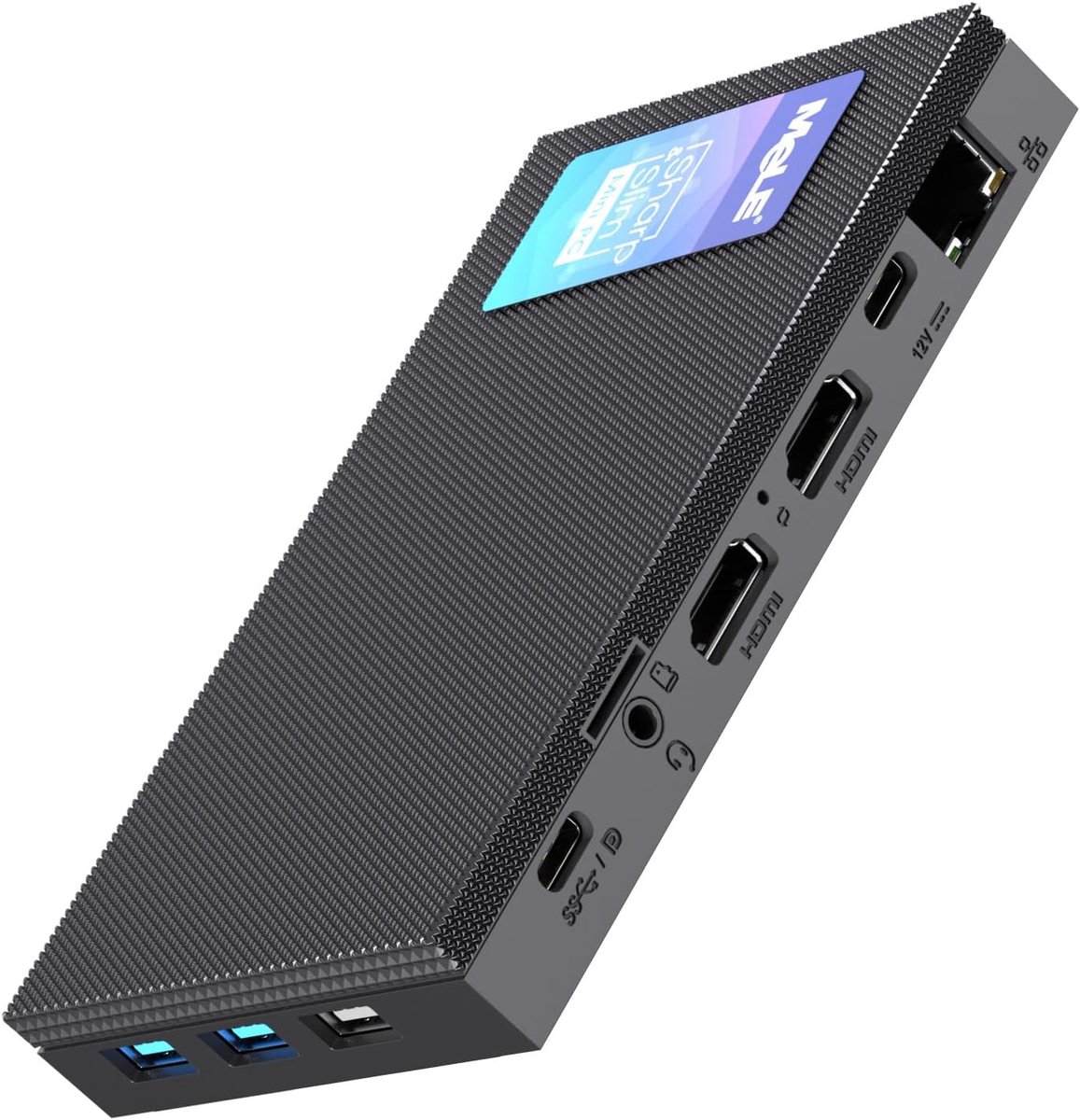 Mini PC fanless N150 8GB 256GB - Quad Core tot 3.6 GHz - Triple display - Ideaal voor 24/7 gebruik - ShopVlot