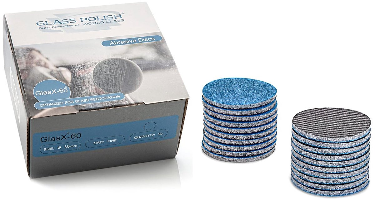 Schuurdisc 50 mm - Siliconen carbide - Velcro bevestiging - Voor perfecte afwerking - ShopVlot