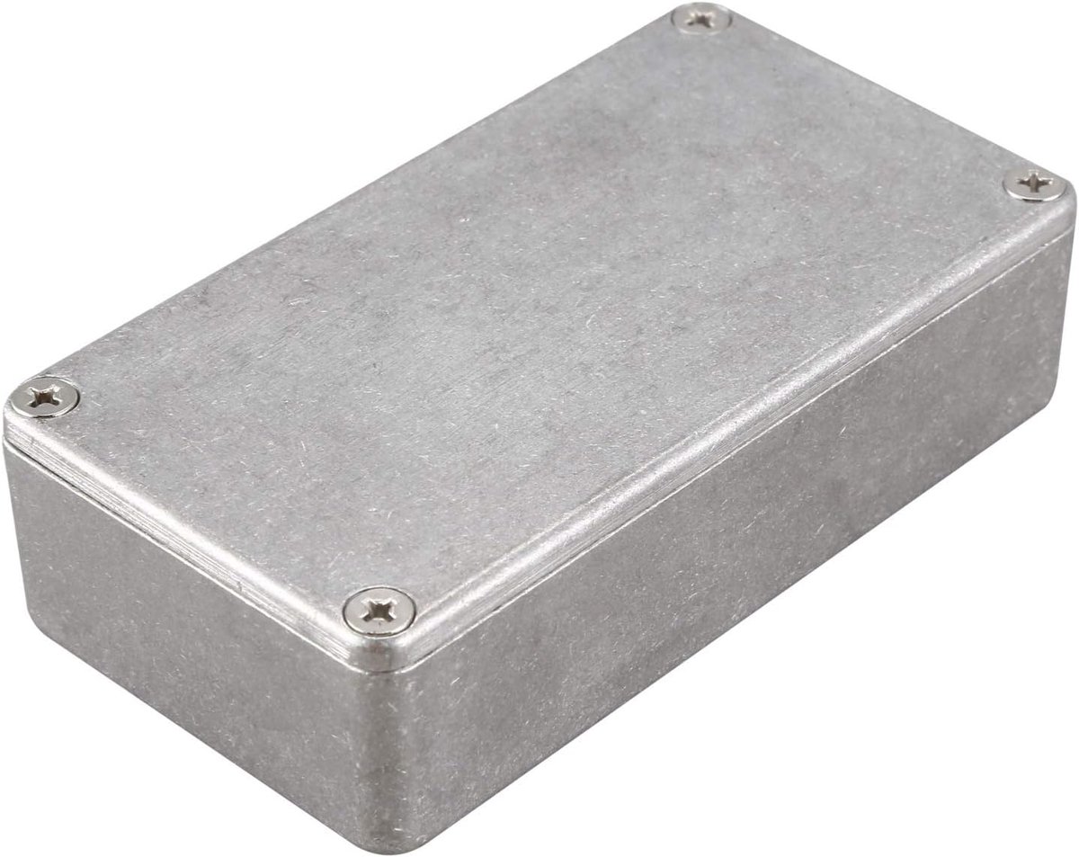 Pedal Guitar Effects Behuizing - Aluminium 1590B - Hoogwaardige afwerking - Perfect voor DIY projecten - ShopVlot
