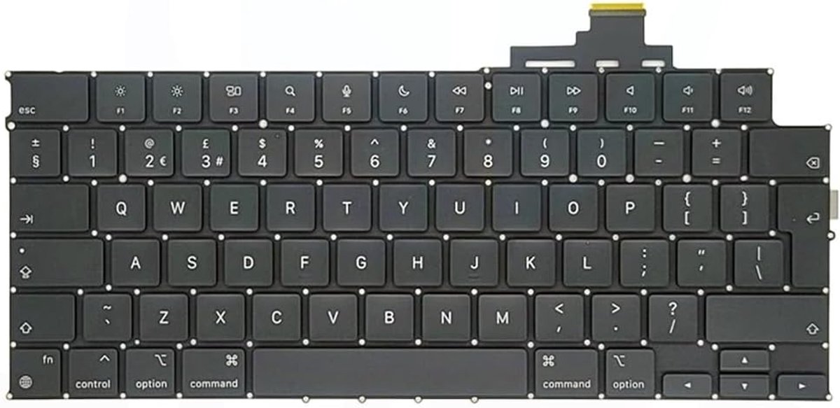 Toetsenbord UK-Engels voor MacBook Air M2 13,6 inch - Retina A2681 - Compatibel 2022 - Ideaal voor dagelijks gebruik - ShopVlot