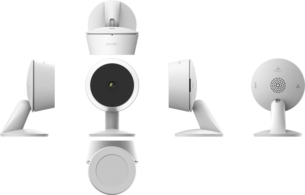 IP beveiligingscamera indoor 2304 x 1296 pixels - compacte desk camera - hoge resolutie - ideale bewaking - ShopVlot