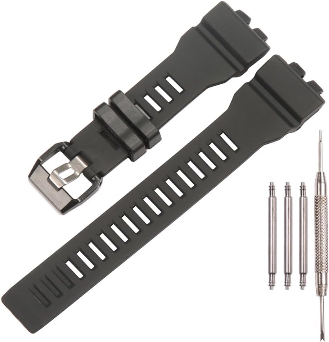 Horlogeband voor Casio G-Squad GBA-800 - Sportief rubber - Waterdicht - Ideaal voor actieve levensstijl - ShopVlot