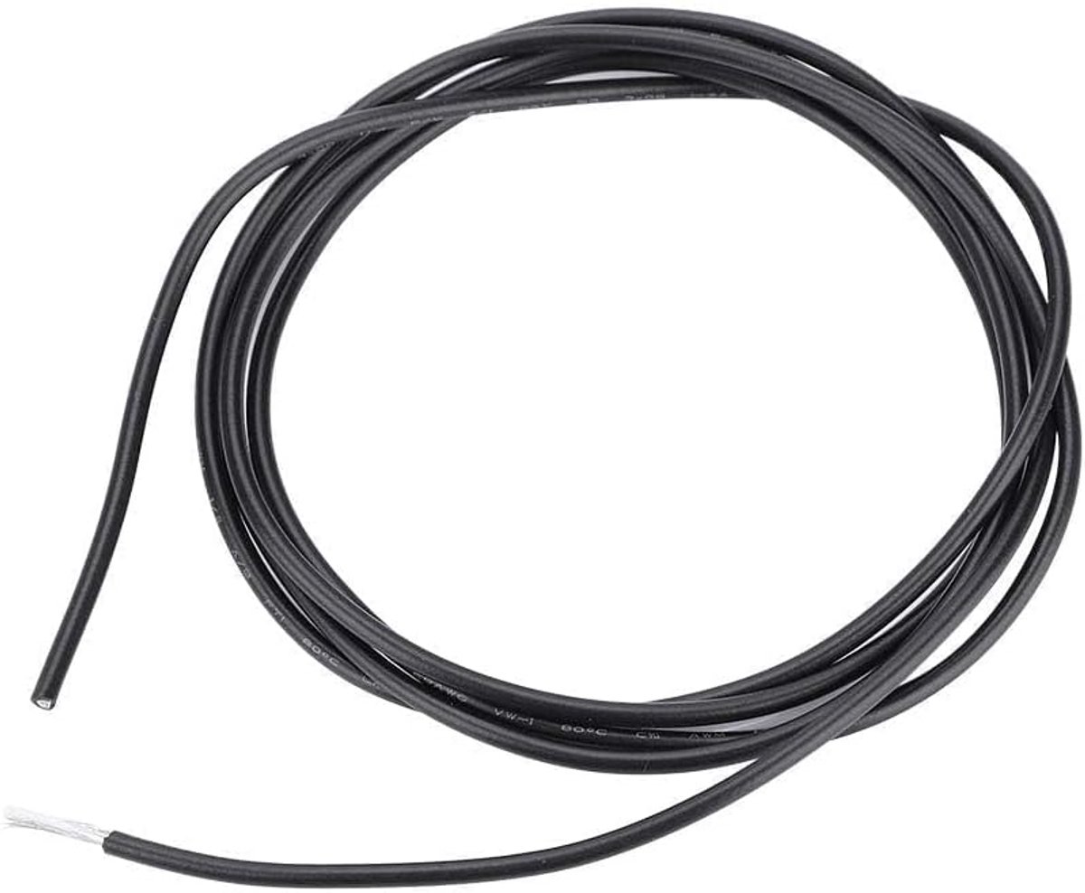 Gitaarkabel 1 m - Afgeschermd - 1-aderige binnencirkelaansluiting - Ideaal voor elektrische gitaren en bassen - ShopVlot
