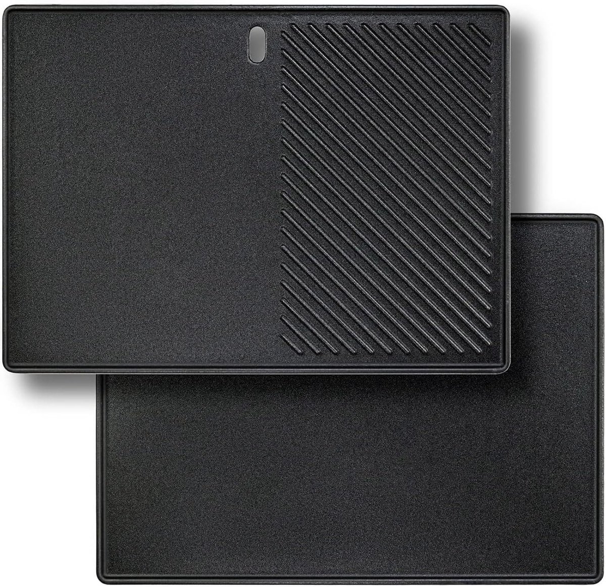 Bbq Griddle 43,5x32cm - Gietijzeren Bakplaat - Geschikt voor 3 en 4 branders - Ideaal voor vleesbereiding - ShopVlot