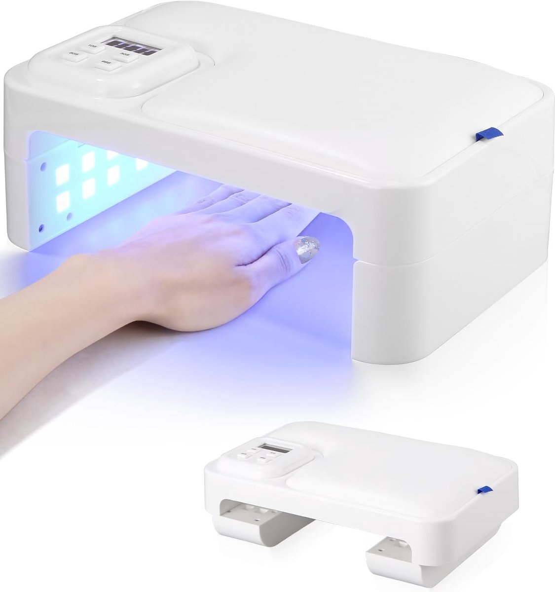 Gelnagellamp 180W UV LED - Vouwbaar en draagbaar - Professionele nageldroger met 4 timers - Snelle uitharding - ShopVlot
