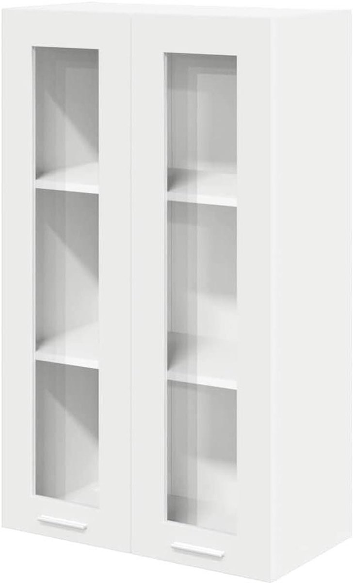 Hangkast Keuken - Wandkast Keukenkast - Keuken Opbergen - Modern Ontwerp - 60 cm breed - Wit