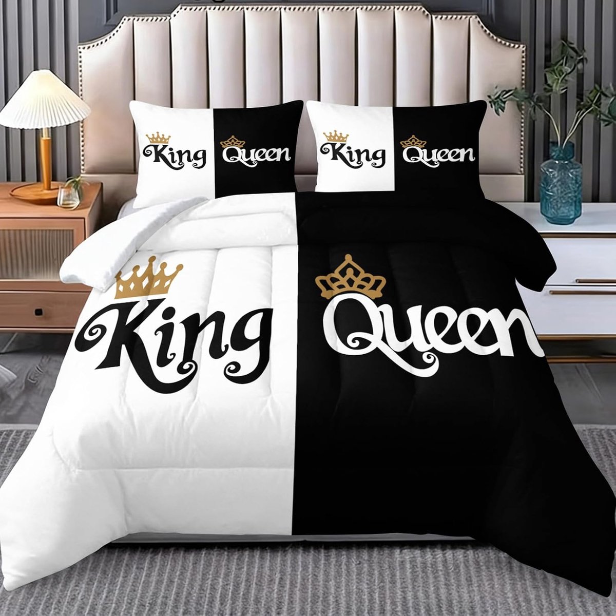 Dekbed 140 x 200 cm - microvezel met katoen - voor het hele jaar - ideaal voor koppels - ShopVlot
