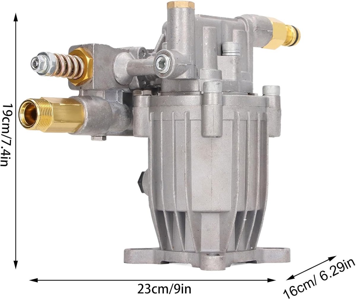 Hogedrukreiniger pomp 2610-3000PSI - aluminium - dubbele afdichting - lange levensduur - ShopVlot