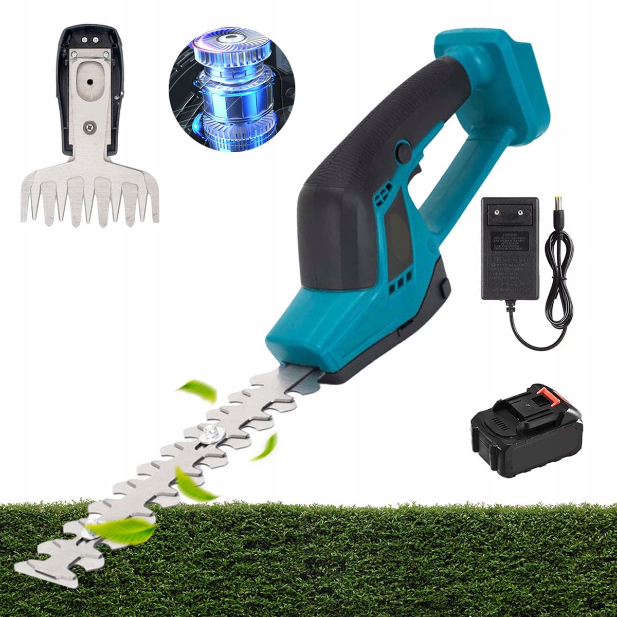 Merkloos 2-in-1 Snoeischaar & Grastrimmer, 1350 RPM, Draadloos