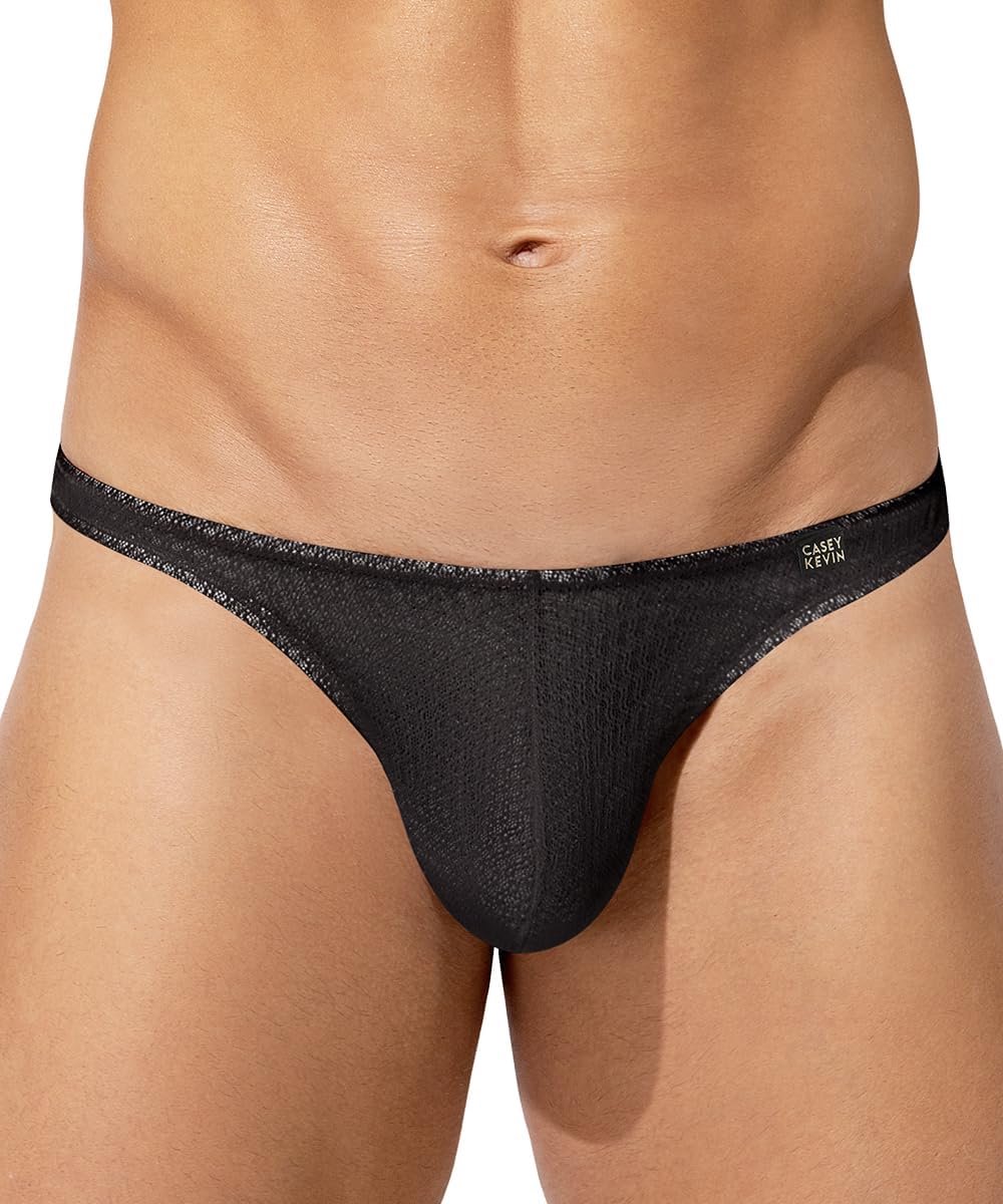 Heren thong transparant mesh - ademend, lage taille - hoog elastische T-back - voor dag en nacht gebruik - ShopVlot