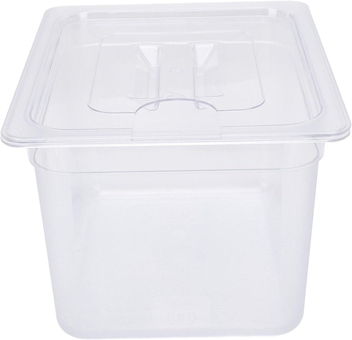 Slow Cooker Container - Bewaarcontainer Kookgerei - Vacuüm Koken - Grote Capaciteit - 12 Liter - Grijs