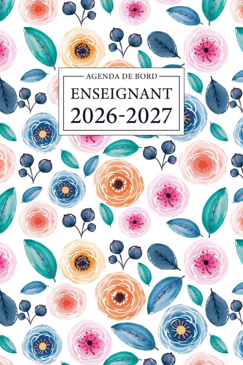 Agenda de bord A5 - 2026/2027 - Voor docenten - Handig voor lesplanning - ShopVlot