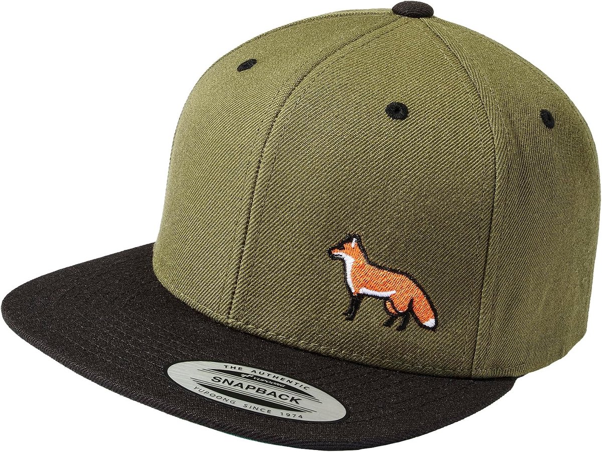Flexfit Snapback : Fuchs - Basecap Heren & Dames Baseball Cap Mannen Jager Geschenken Jacht Muts