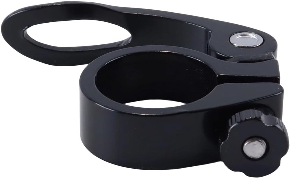 Fietszadelklem, 28,6 mm snelsluiting, zadelklem van aluminiumlegering, voor racefietsen en mountainbikes
