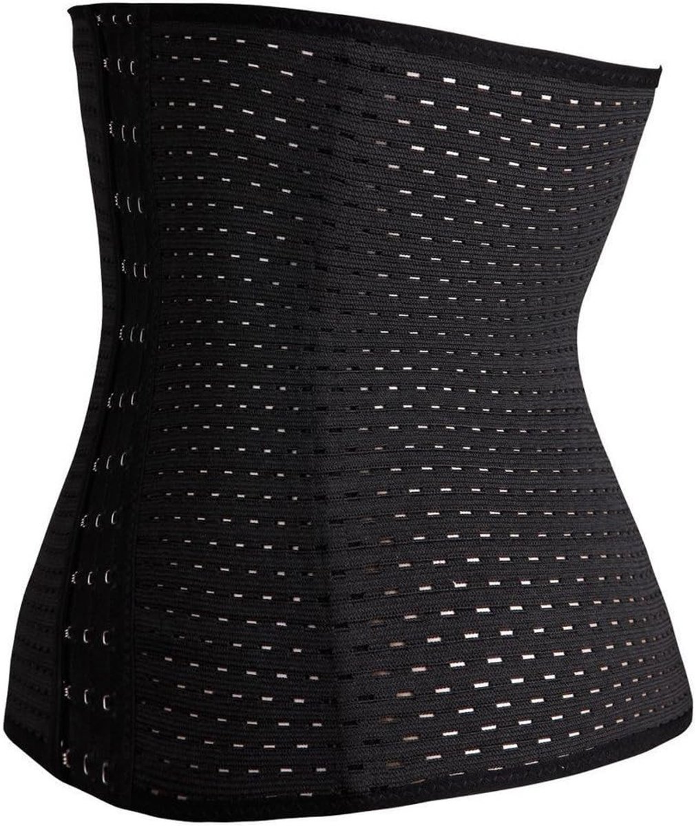 Corsage korset voor dames, waist-cincher met 3 stalen staafjes