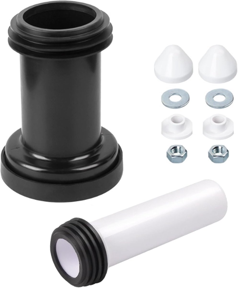 wc-afvoerbuis met dubbele afdichting, speciaal compatibel met model 152.426 46.1, voor hangtoilet en wandtoilet