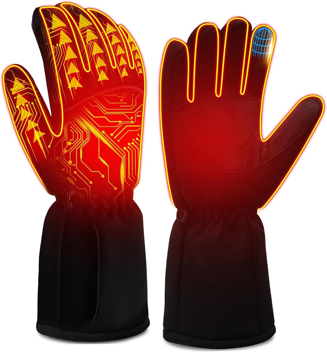 Handschoenen, warme winterhandschoenen, uniseks, touchscreen, skihandschoenen, Thinsulate, thermische handschoenen, winddicht, fietshandschoenen voor skiën, wandelen, fietsen