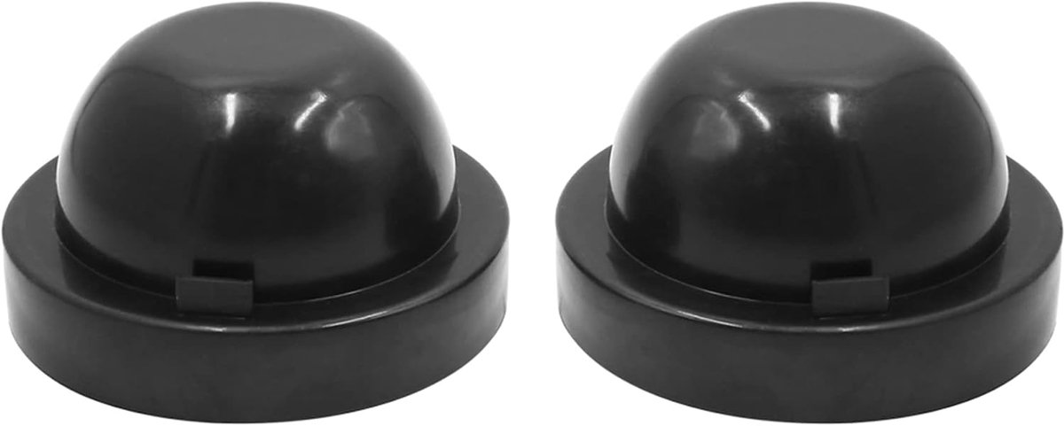 2 stuks 110 mm stofkappen van rubber uit LED HID koplamp voor auto