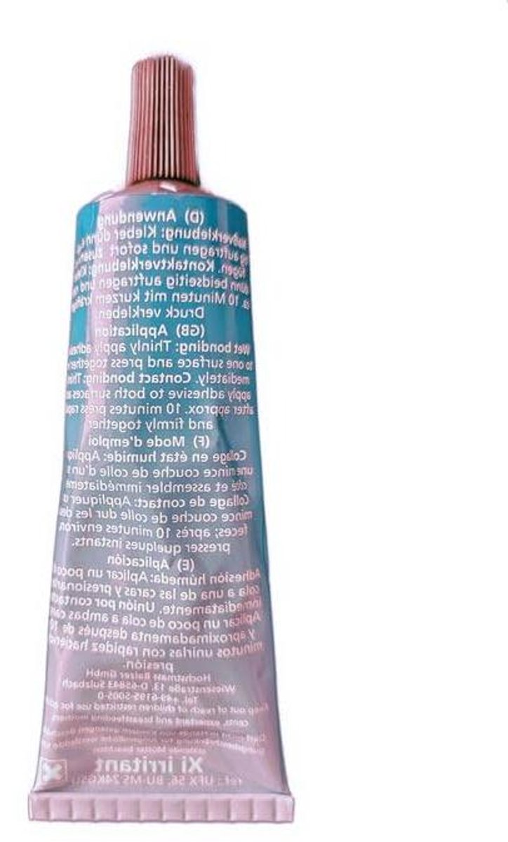 Textiellijm Universeel - Stoflijm Knutsel - Repareren Kleding - Sterke Hechting - 42 Gram - Transparant