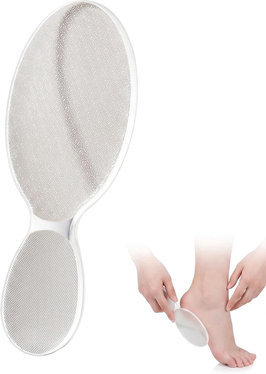 Voetvijl nano-glas - ergonomische voetschraper - professionele eeltverwijderaar - SnelShoppen