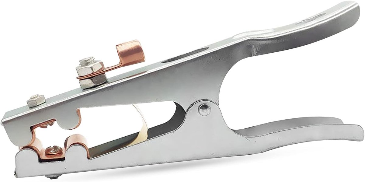 Grounding Clamp 300A - IJzer + Messing - Sterk en Duurzaam - Voor Professioneel Lassen - SnelShoppen