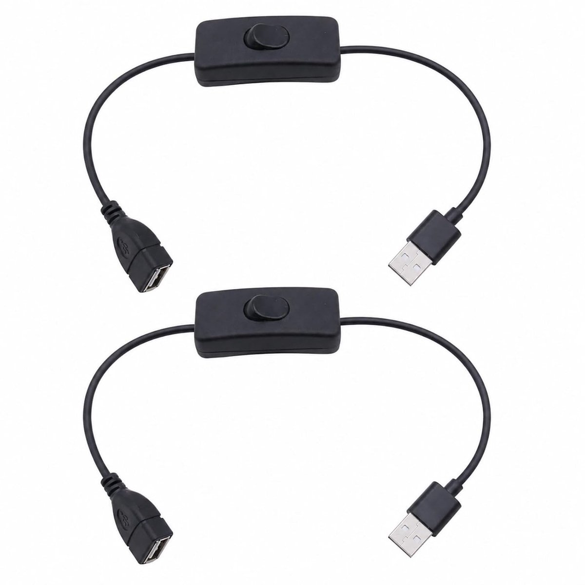 USB-schakelaar - handige schakelaar - eenvoudig te installeren - voor gebruik met USB-apparaten - SnelShoppen